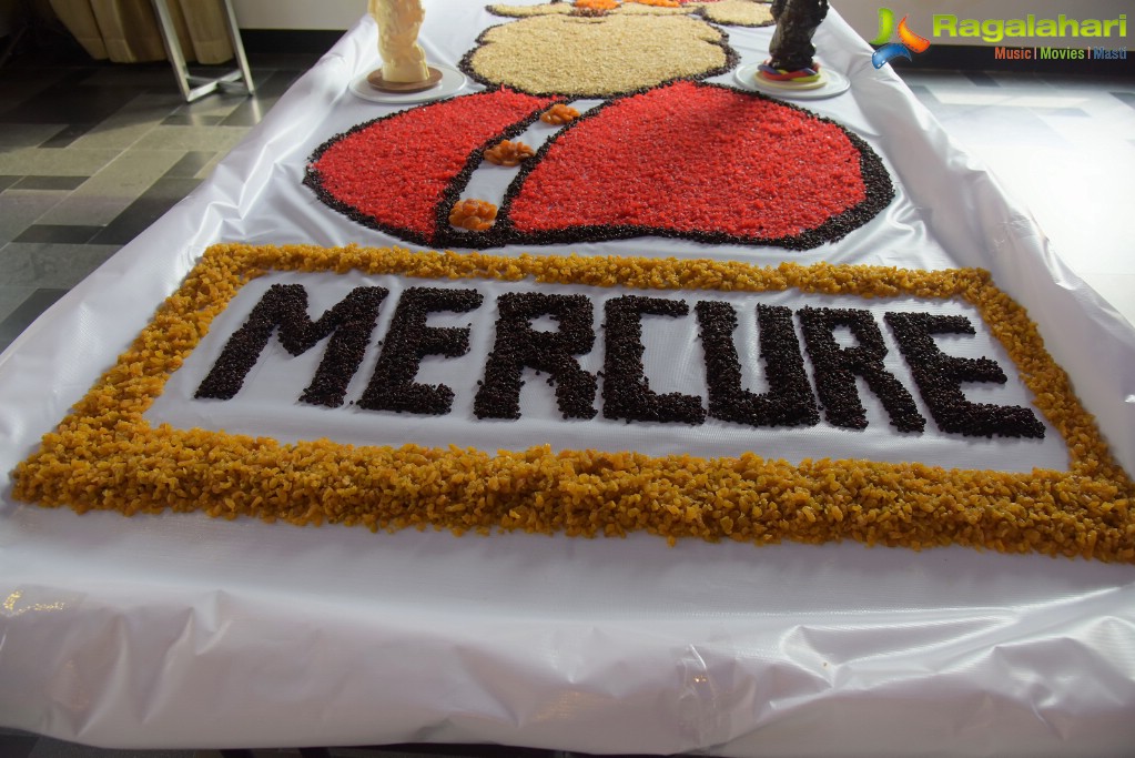 Cake Mixing Ceremony 2017 at Mercure Hyderabad KCP, Hyderabad