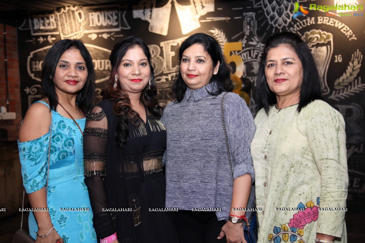 Sunita Gupta Birthday Bash at HyLife Brewing Company, Hyderabad