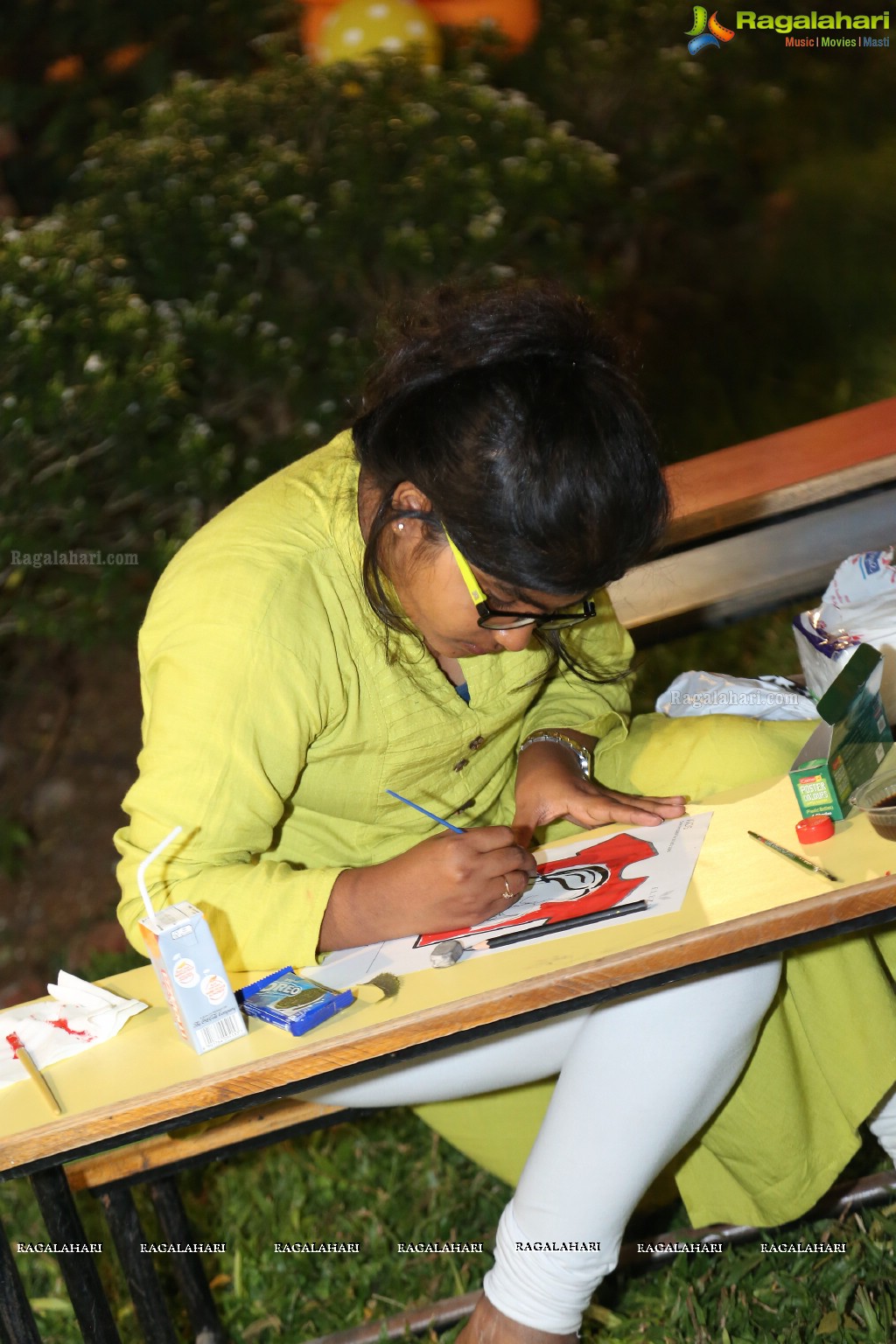 Paint For a Cause Launch at Saptaparni, Banjara Hills, Hyderabad
