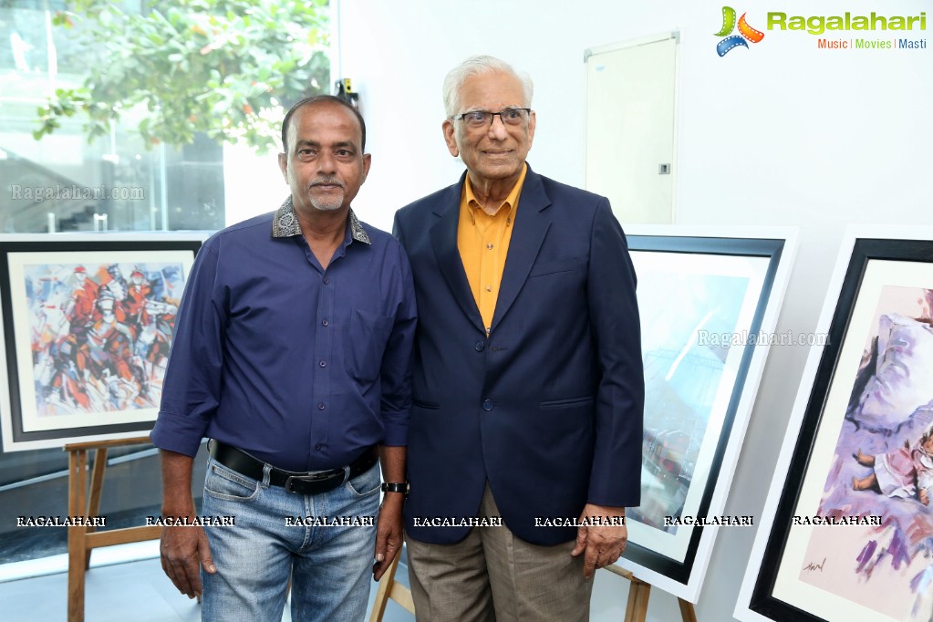 69th Solo Exhibition of Paintings by Hari at Audi Hyderabad