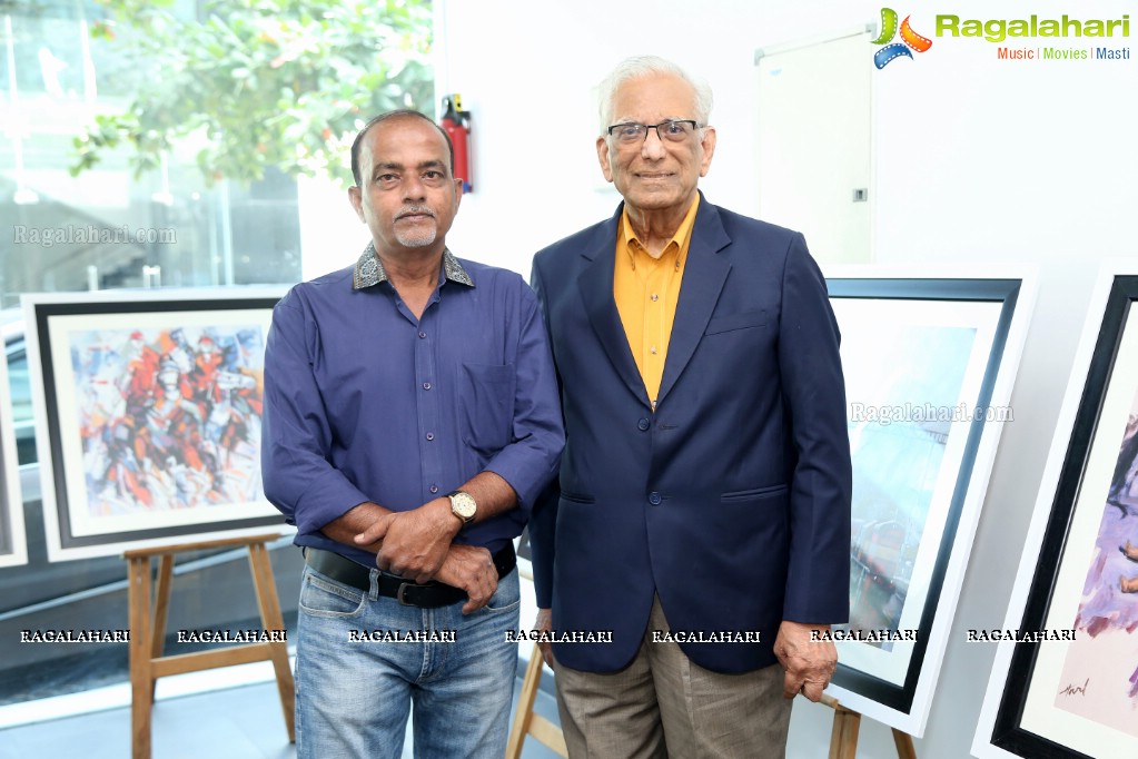 69th Solo Exhibition of Paintings by Hari at Audi Hyderabad