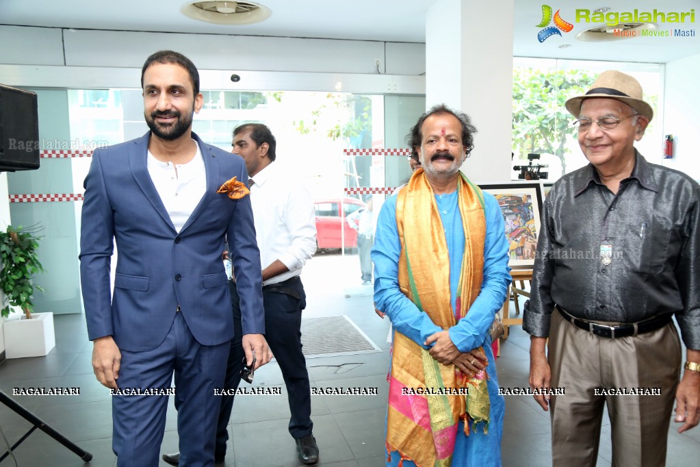 69th Solo Exhibition of Paintings by Hari at Audi Hyderabad