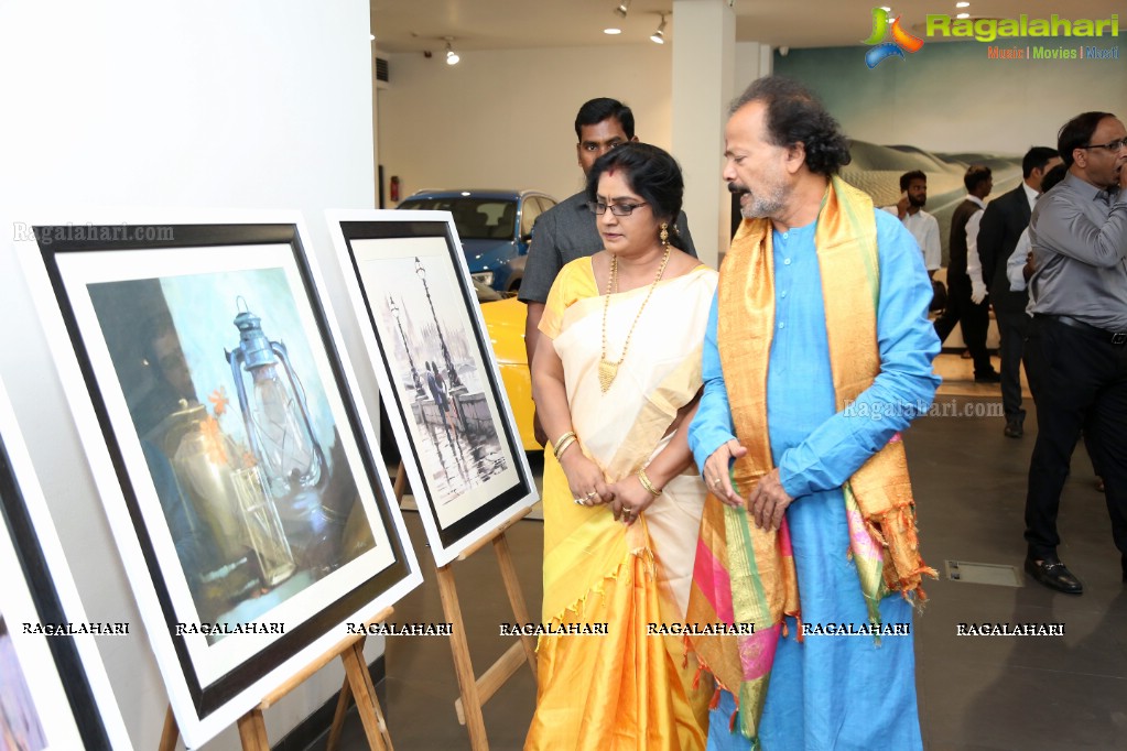 69th Solo Exhibition of Paintings by Hari at Audi Hyderabad