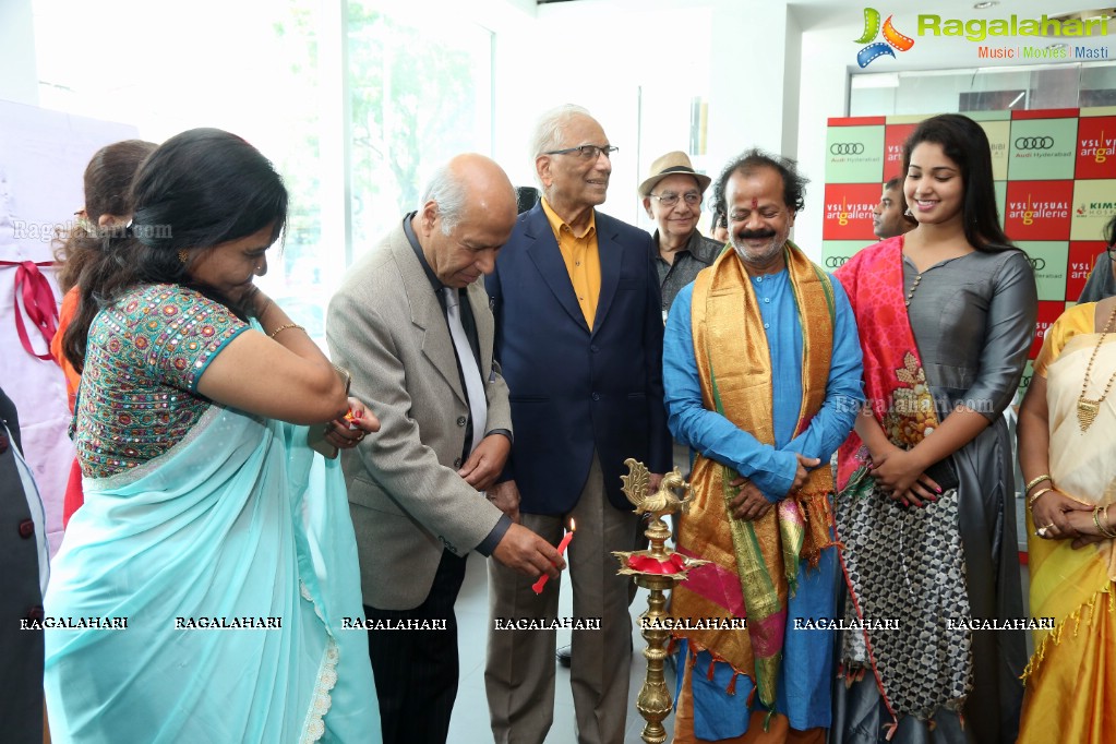 69th Solo Exhibition of Paintings by Hari at Audi Hyderabad