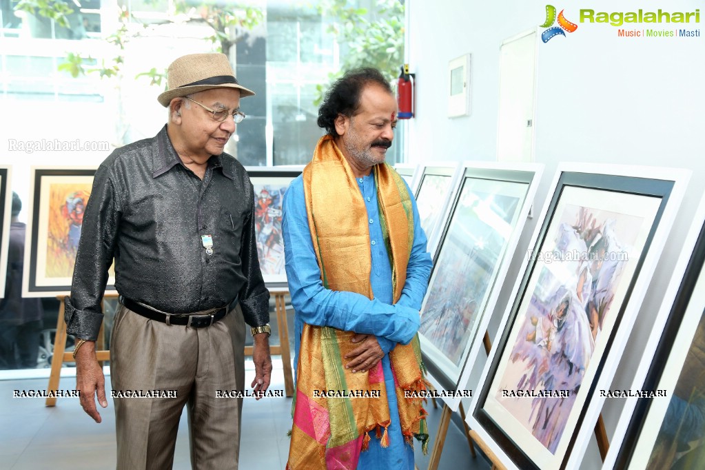 69th Solo Exhibition of Paintings by Hari at Audi Hyderabad