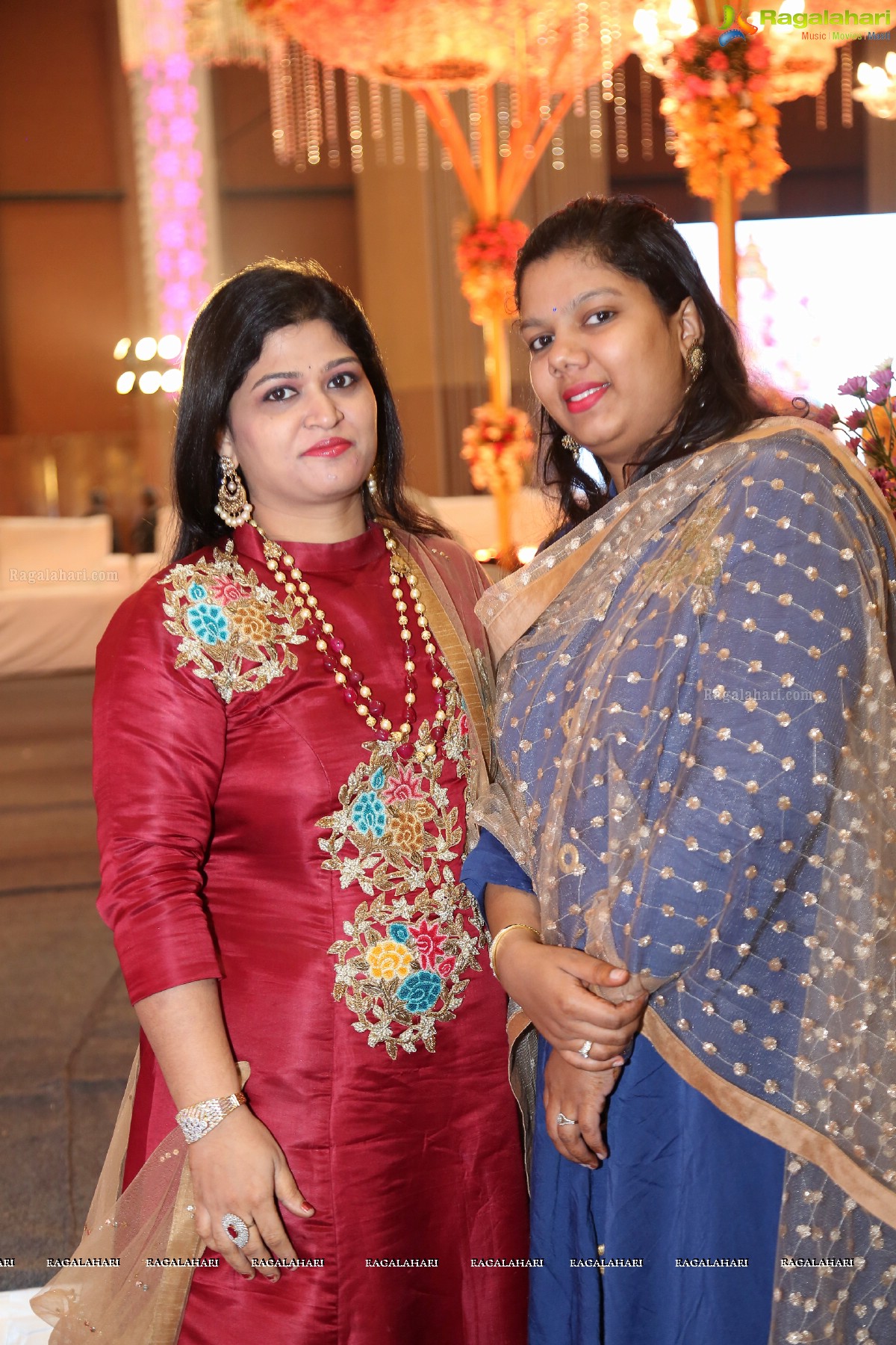 Grand Wedding of Prateek with Kashika at Classic Convention Center, Hyderabad