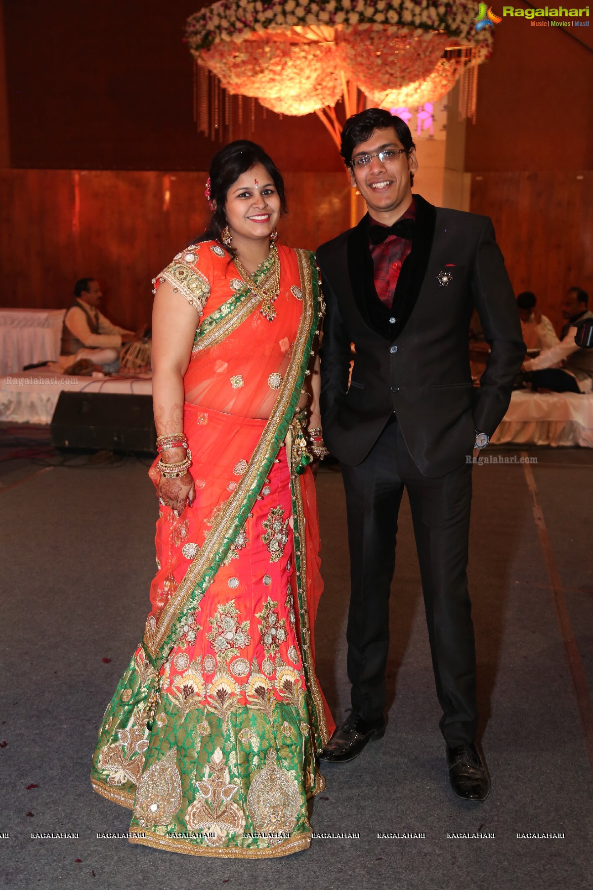 Grand Wedding of Prateek with Kashika at Classic Convention Center, Hyderabad