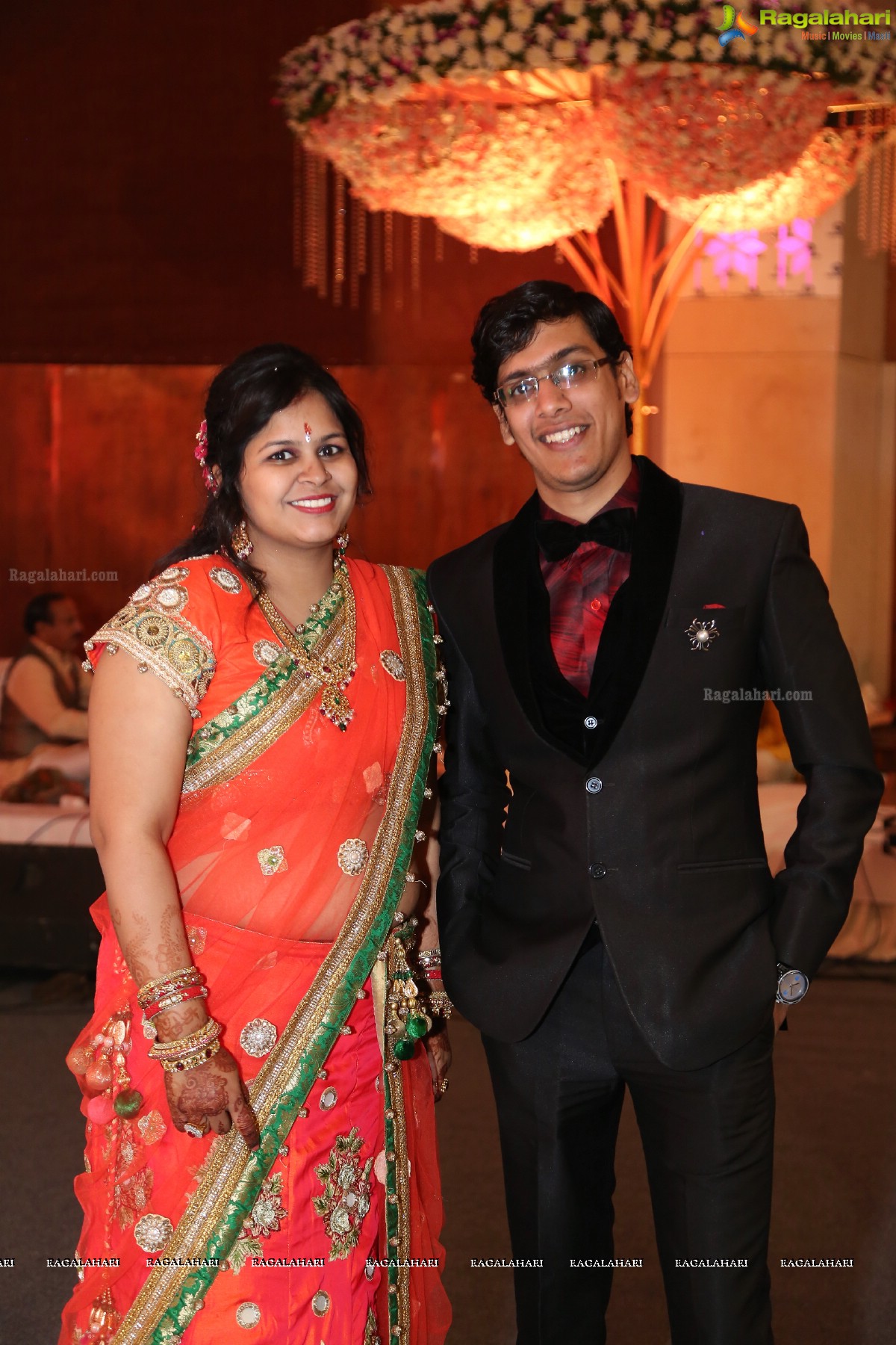 Grand Wedding of Prateek with Kashika at Classic Convention Center, Hyderabad