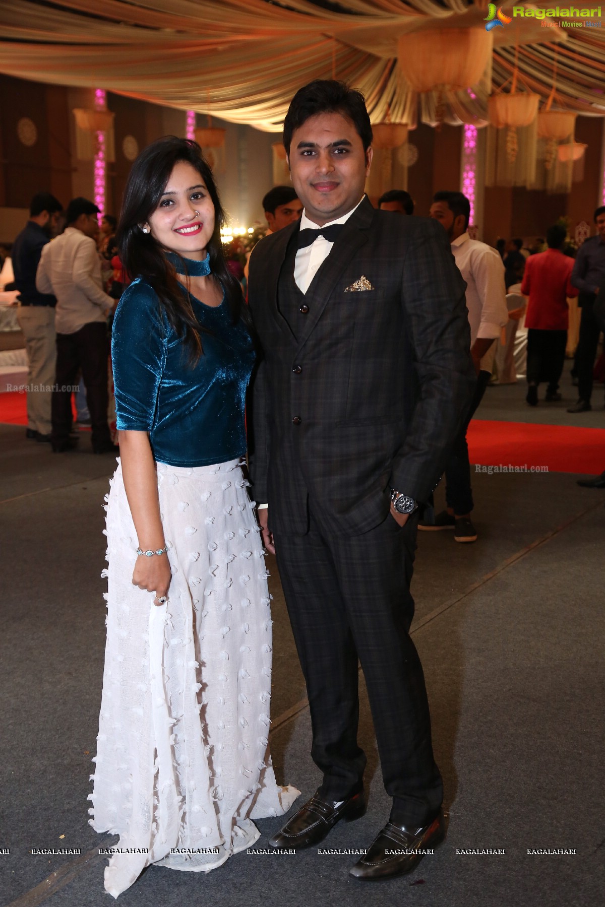 Grand Wedding of Prateek with Kashika at Classic Convention Center, Hyderabad