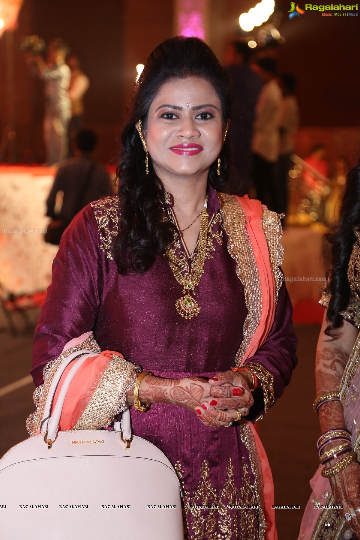 Grand Wedding of Prateek with Kashika at Classic Convention Center, Hyderabad