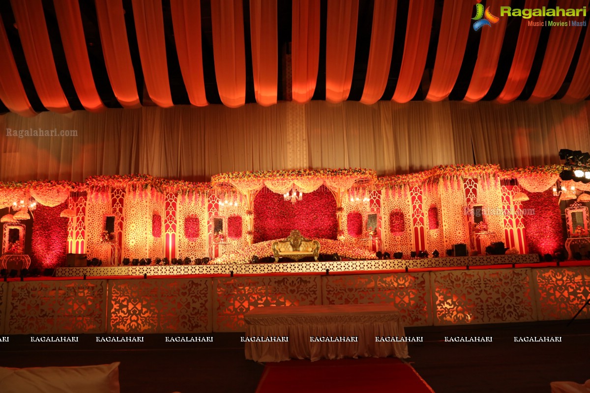 Grand Wedding of Prateek with Kashika at Classic Convention Center, Hyderabad