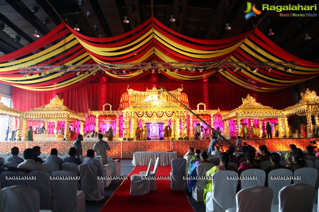 Grand Wedding of Raju with Hardhika at Classic Convention Center