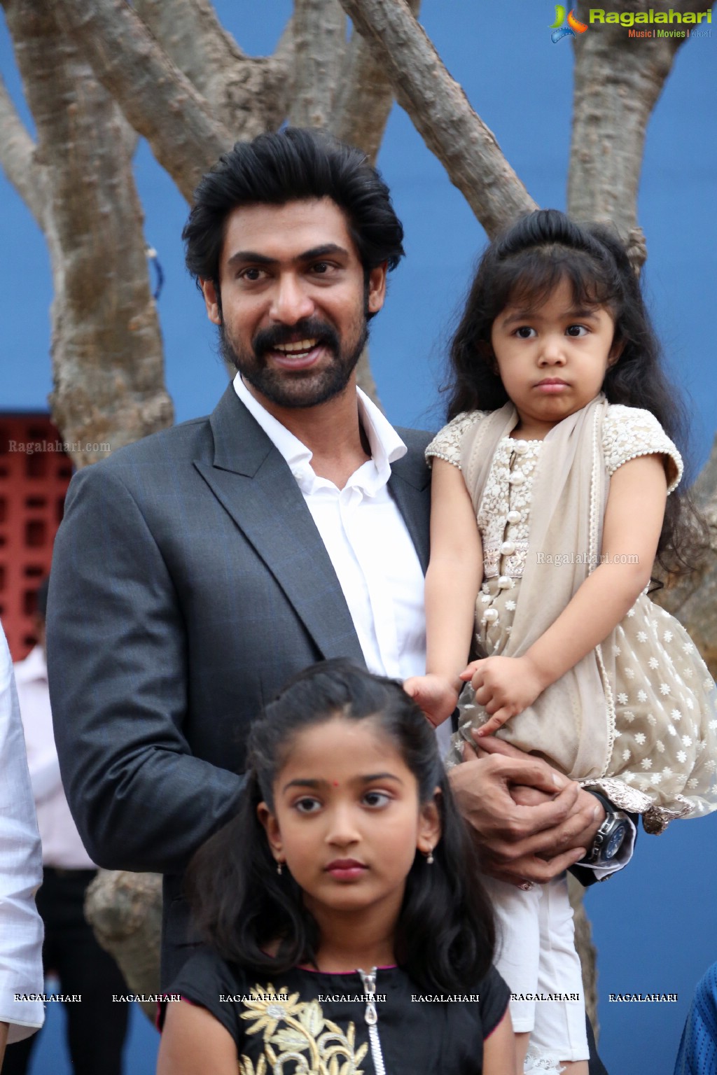 Rana Daggubati launches Ikebana Children Exhibition at Saptaparni