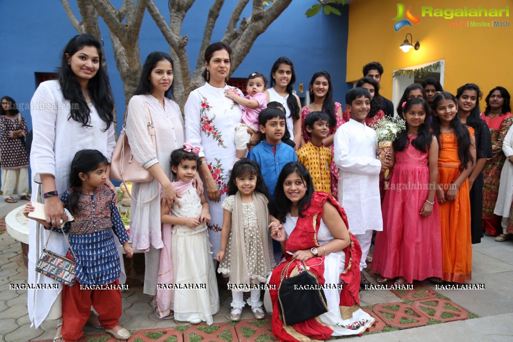 Rana Daggubati launches Ikebana Children Exhibition at Saptaparni