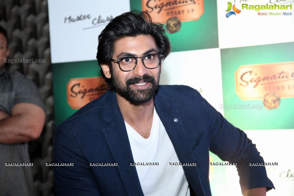 Tête-À-Tête with Rana Daggubati by Signature Startup Masterclass at HyLife Brewing Company