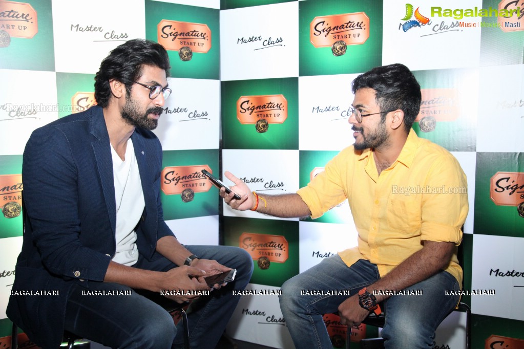 Tête-À-Tête with Rana Daggubati by Signature Startup Masterclass at HyLife Brewing Company