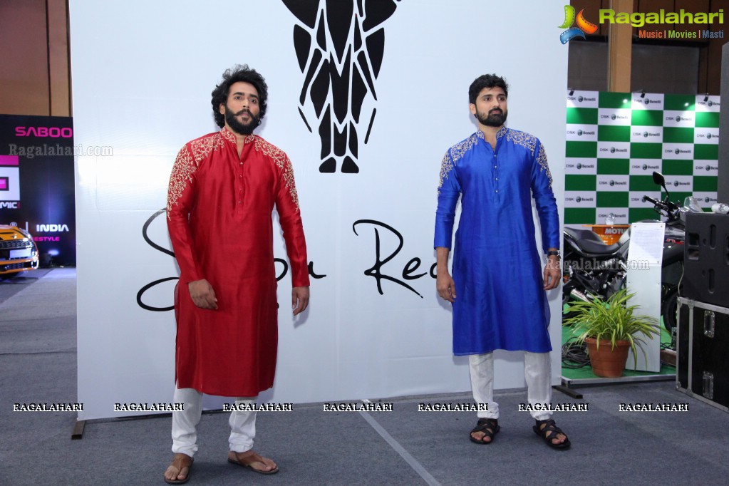 Shilpa Reddy Studio Men's Capsule Collection Walk at Hyderabad International Auto Show 2017