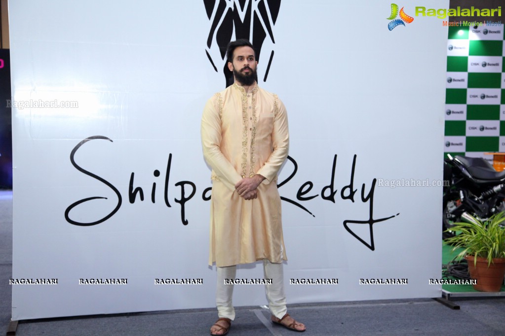 Shilpa Reddy Studio Men's Capsule Collection Walk at Hyderabad International Auto Show 2017