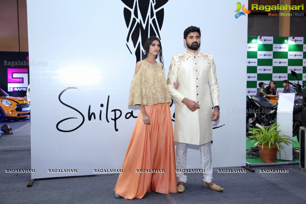 Shilpa Reddy Studio Men's Capsule Collection Walk at Hyderabad International Auto Show 2017