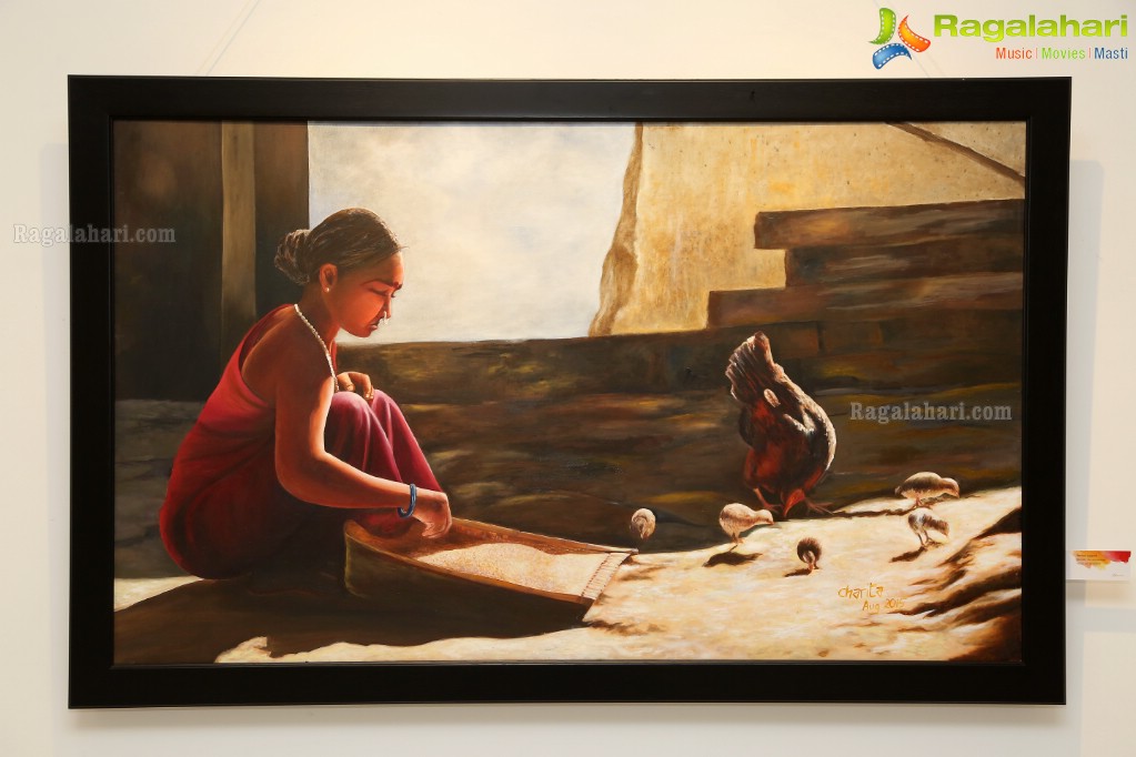 Simple Things in Life - Art Show by Sucharita Singh at State Gallery of Fine Arts