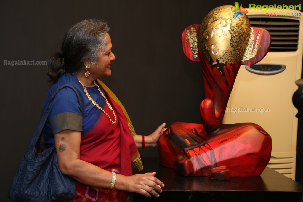 Sujata Bajaj Ganapati Opening Preview and Book Launch at Kalakriti Art Gallery