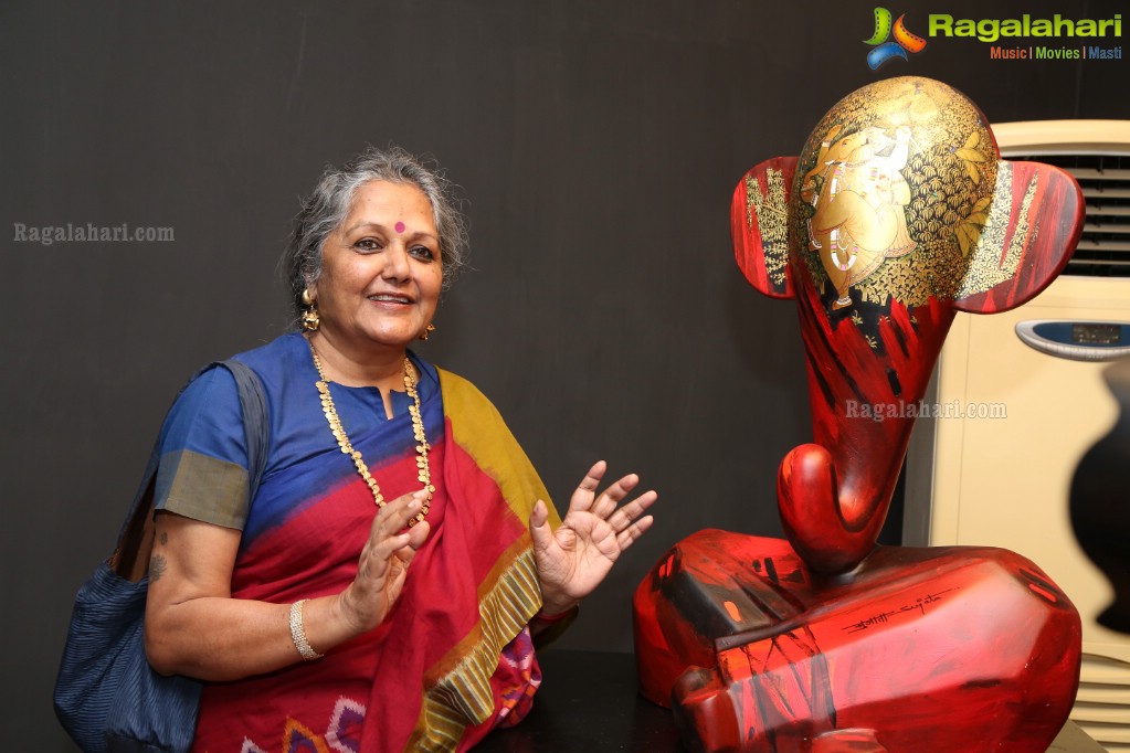 Sujata Bajaj Ganapati Opening Preview and Book Launch at Kalakriti Art Gallery