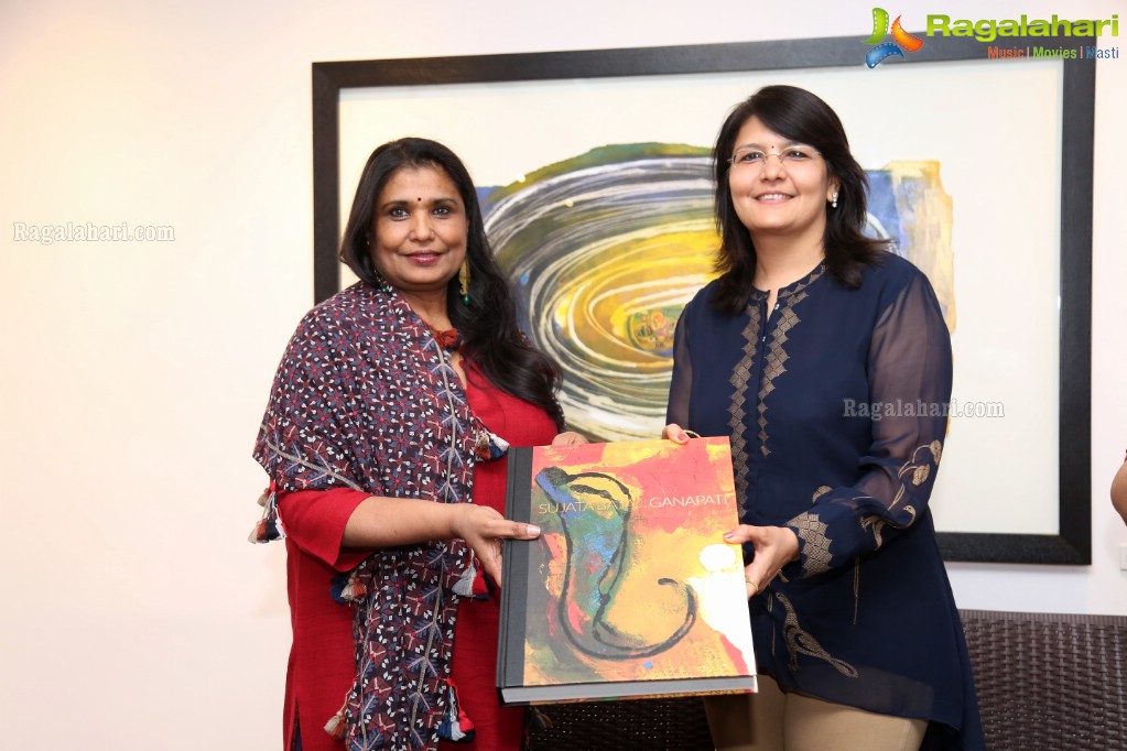 Sujata Bajaj Ganapati Opening Preview and Book Launch at Kalakriti Art Gallery