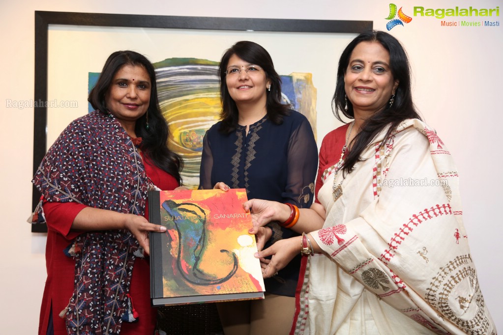 Sujata Bajaj Ganapati Opening Preview and Book Launch at Kalakriti Art Gallery