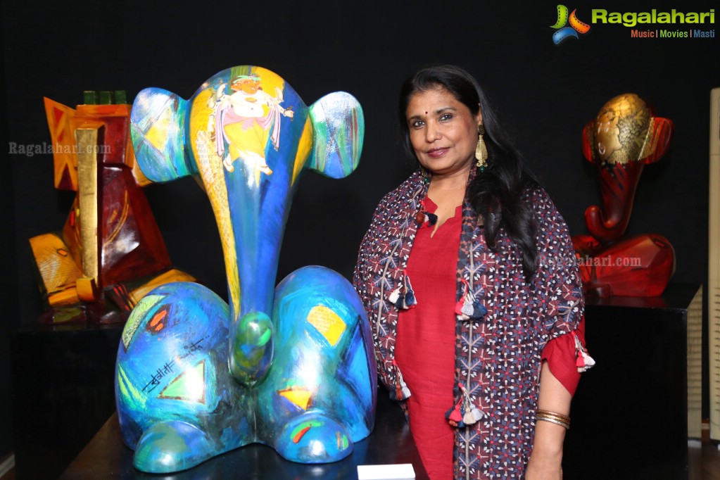 Sujata Bajaj Ganapati Opening Preview and Book Launch at Kalakriti Art Gallery