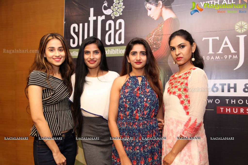 Sutraa Luxury Fashion Exhibition Poster Launch at Marigold by GreenPark
