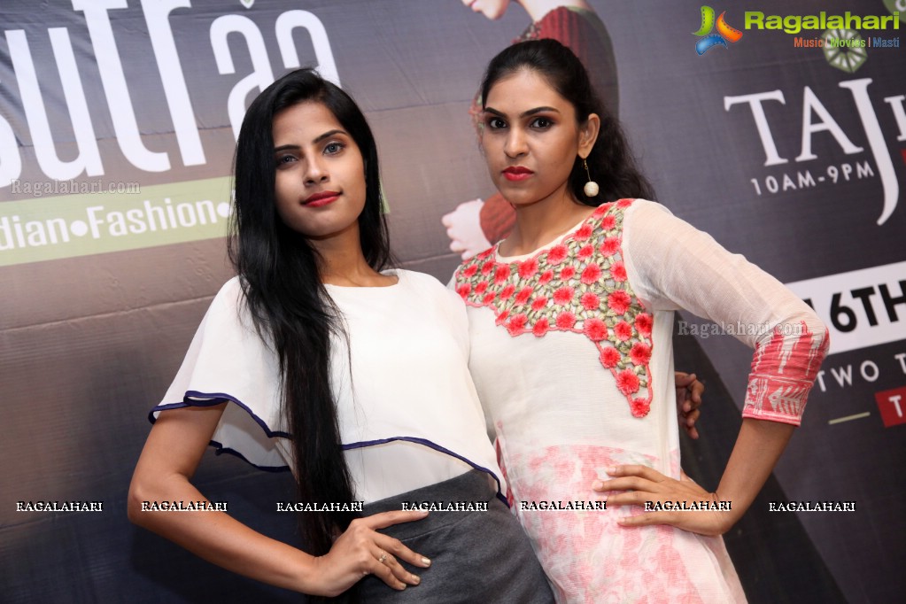 Sutraa Luxury Fashion Exhibition Poster Launch at Marigold by GreenPark