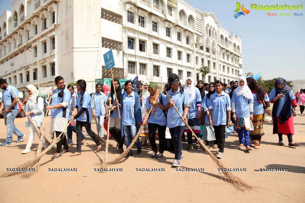 Swachh Bharat by Doctors at Shadan Institute of Medical Sciences