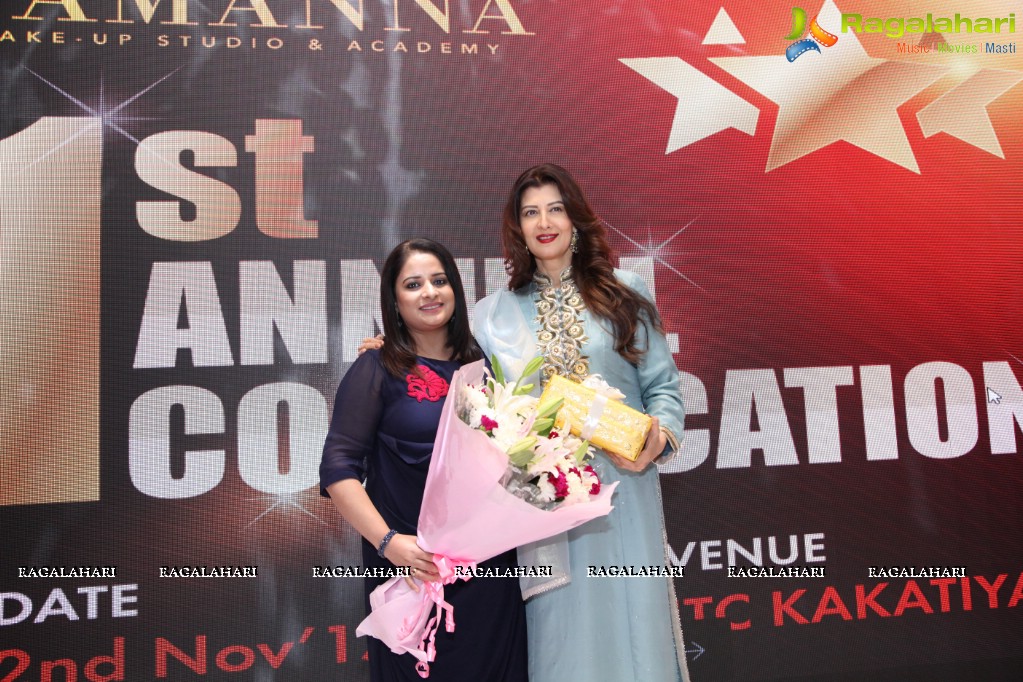 Tamanna Make-Up Academy Annual Convocation Ceremony at ITC Kakatiya