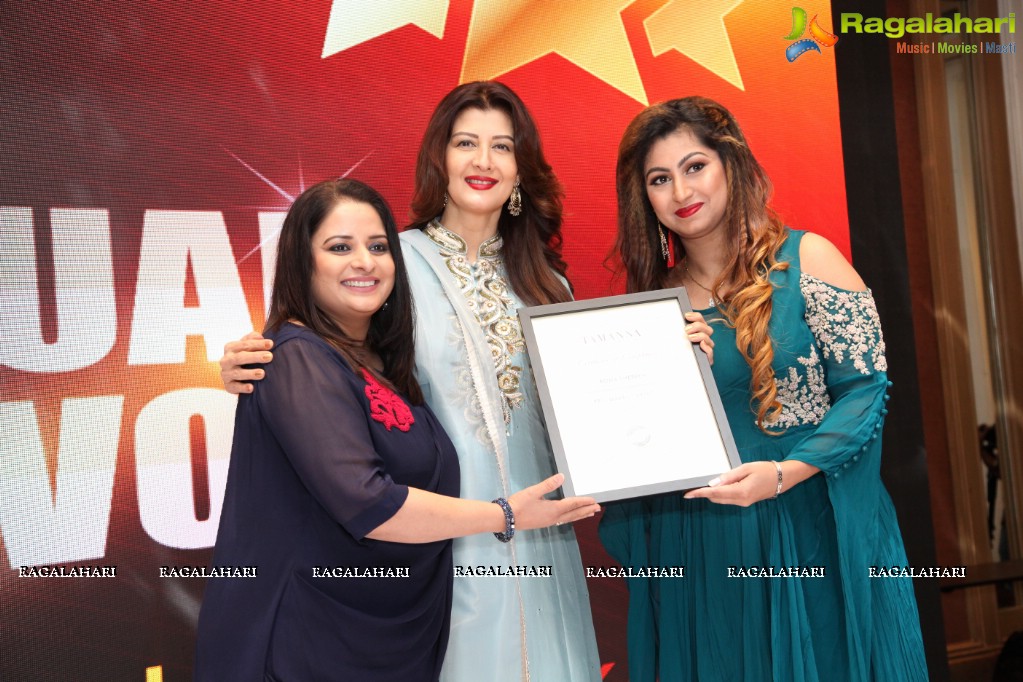 Tamanna Make-Up Academy Annual Convocation Ceremony at ITC Kakatiya