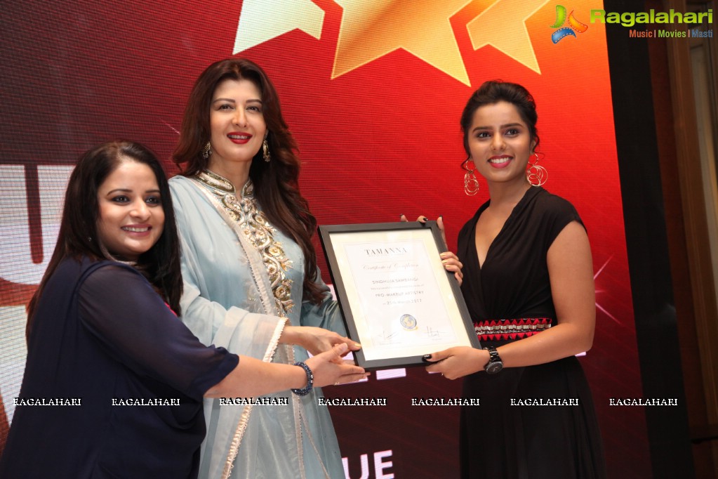 Tamanna Make-Up Academy Annual Convocation Ceremony at ITC Kakatiya