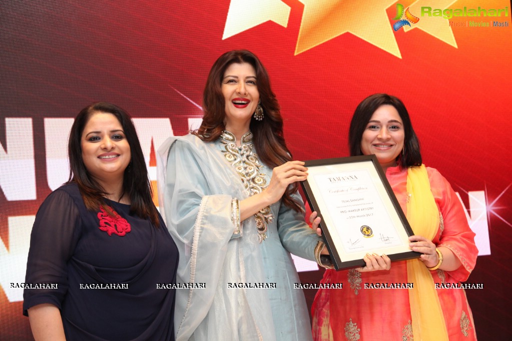 Tamanna Make-Up Academy Annual Convocation Ceremony at ITC Kakatiya