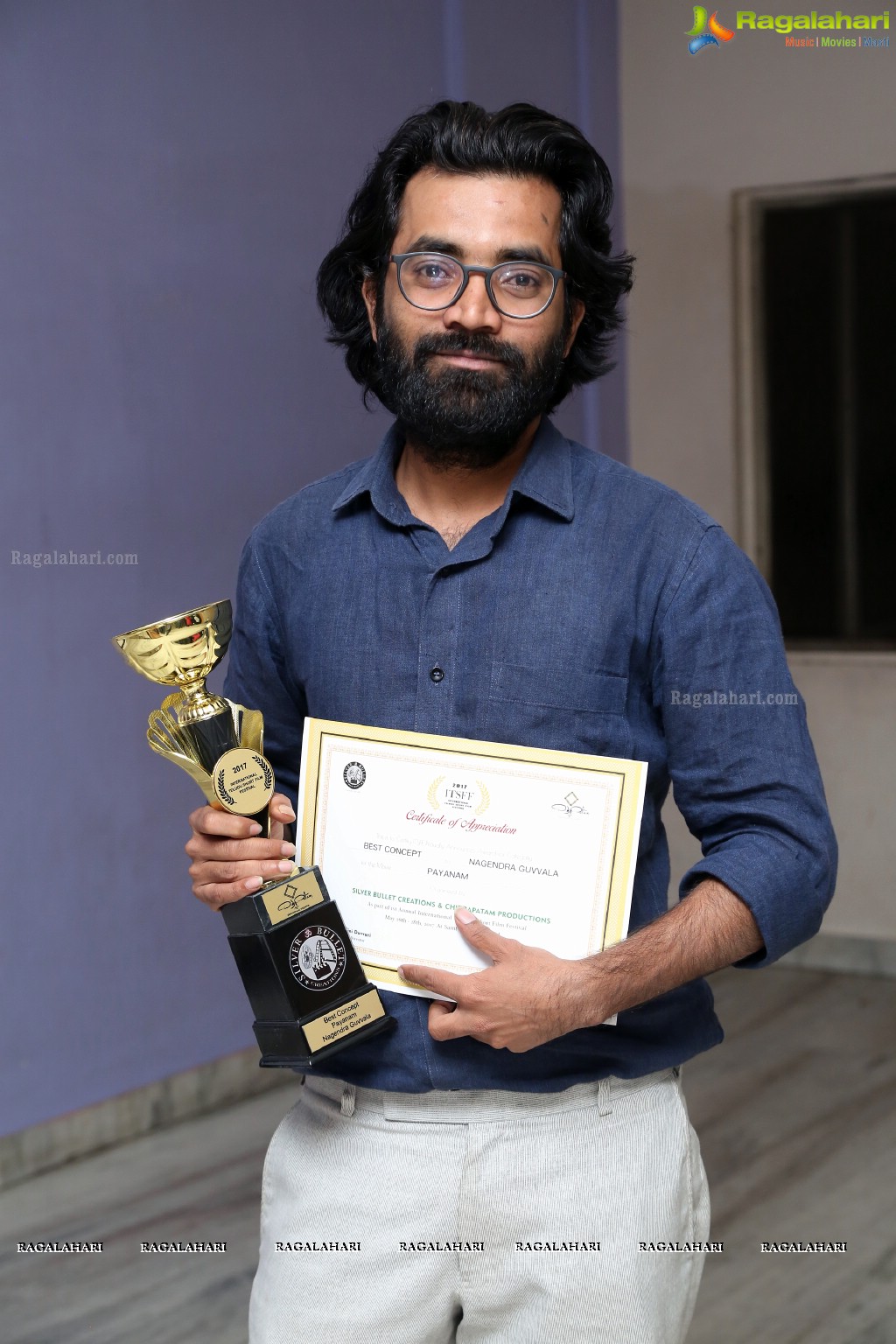 Laddu - A sweet memory short film won best screenplay award at International Telugu Short Film Festival 2017