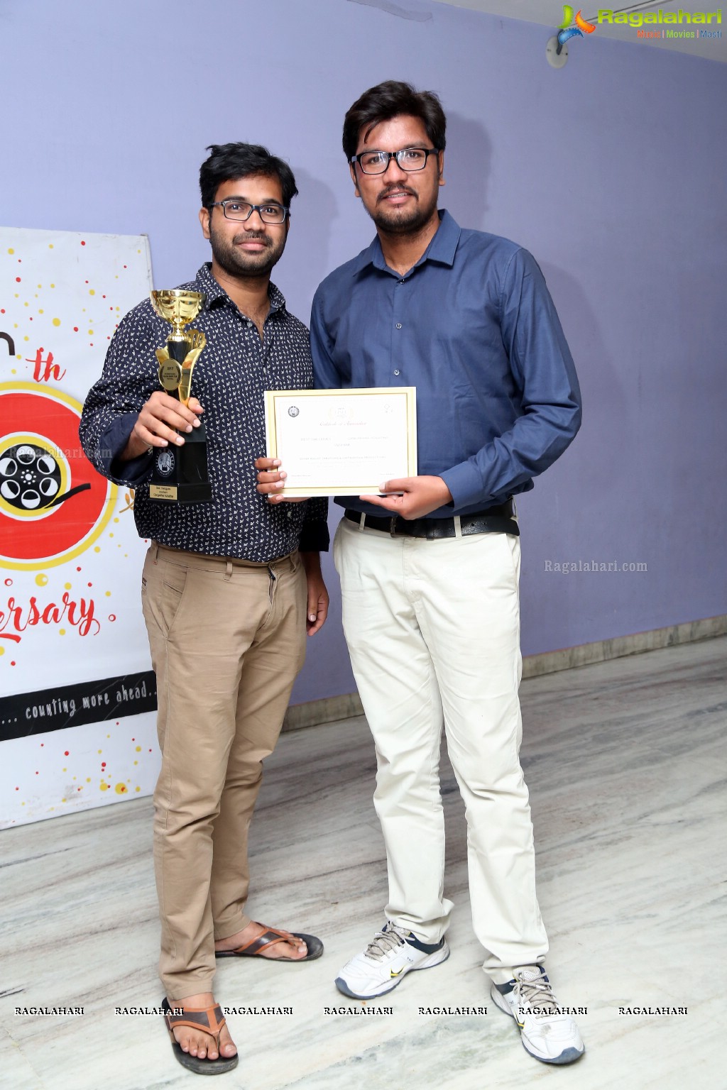 Laddu - A sweet memory short film won best screenplay award at International Telugu Short Film Festival 2017