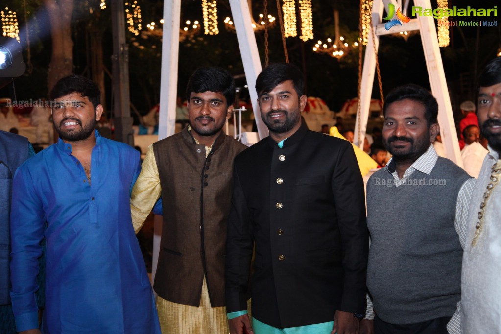 Grand Sangeet Ceremony of Trinethra Goud Theegulla and Tejasri Cheruku at Marakesh Convention Center