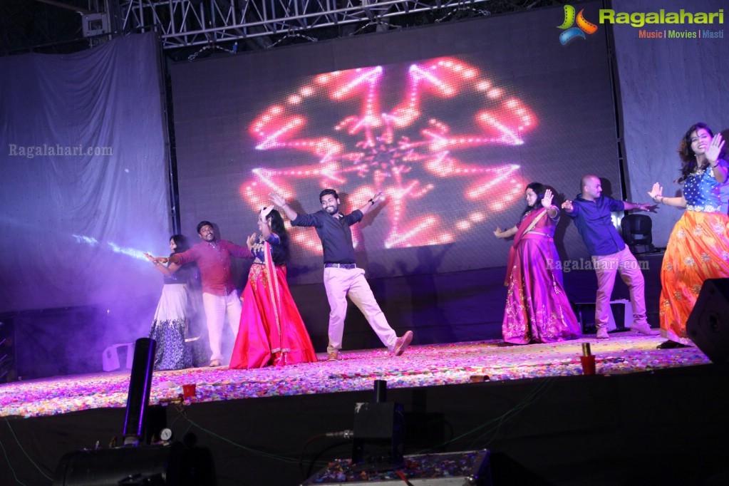 Grand Sangeet Ceremony of Trinethra Goud Theegulla and Tejasri Cheruku at Marakesh Convention Center