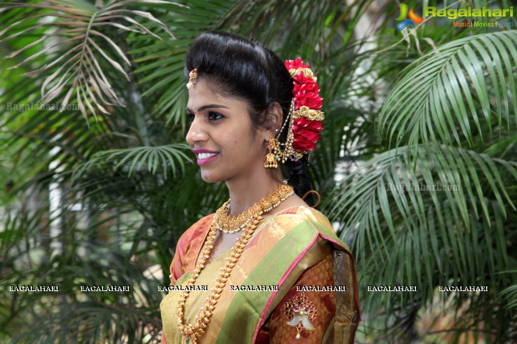 Grand Wedding of Trinethra Goud with Tejasri at Imperial Gardens