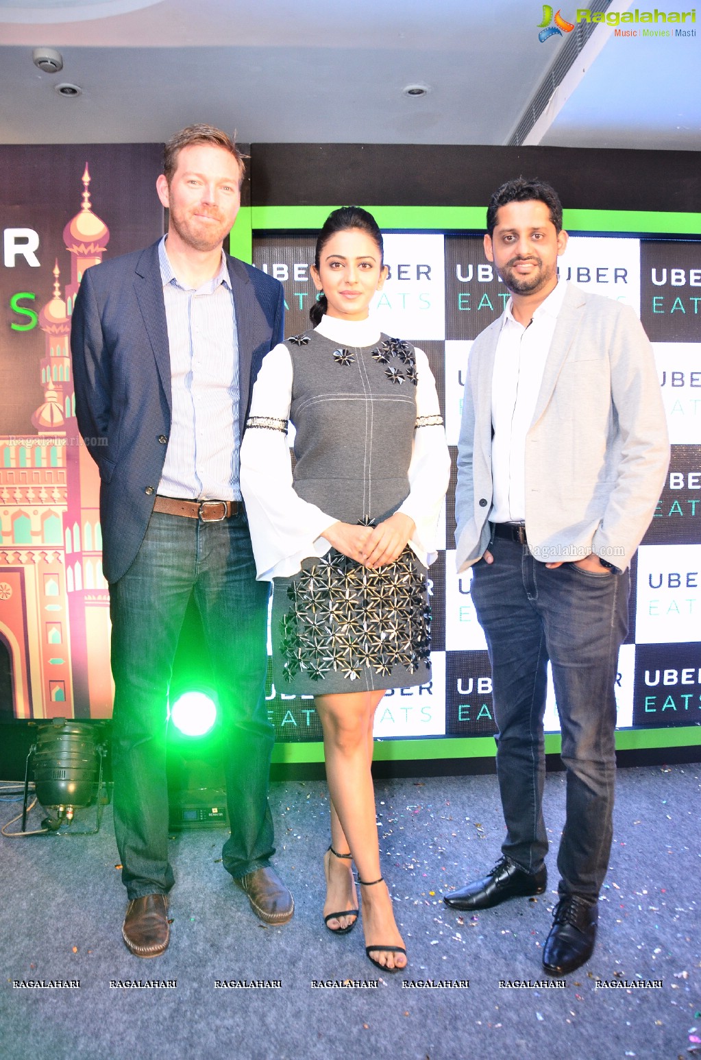 Rakul Preet Singh launches UberEATS at Taj Deccan