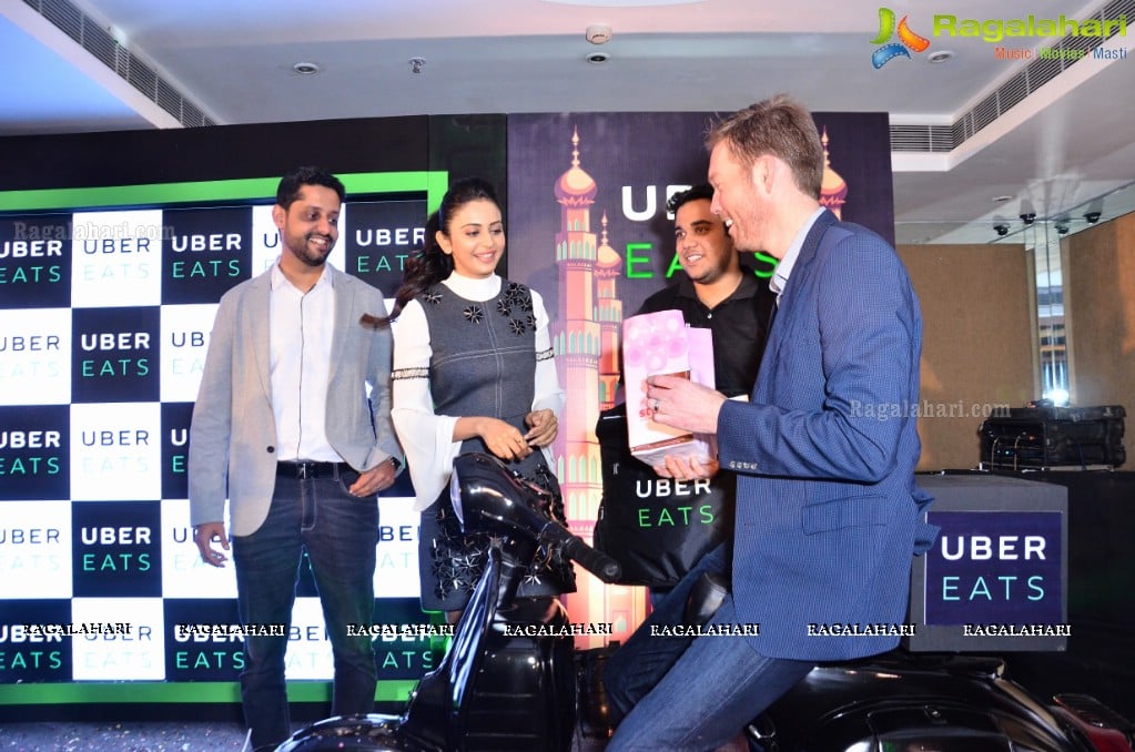 Rakul Preet Singh launches UberEATS at Taj Deccan