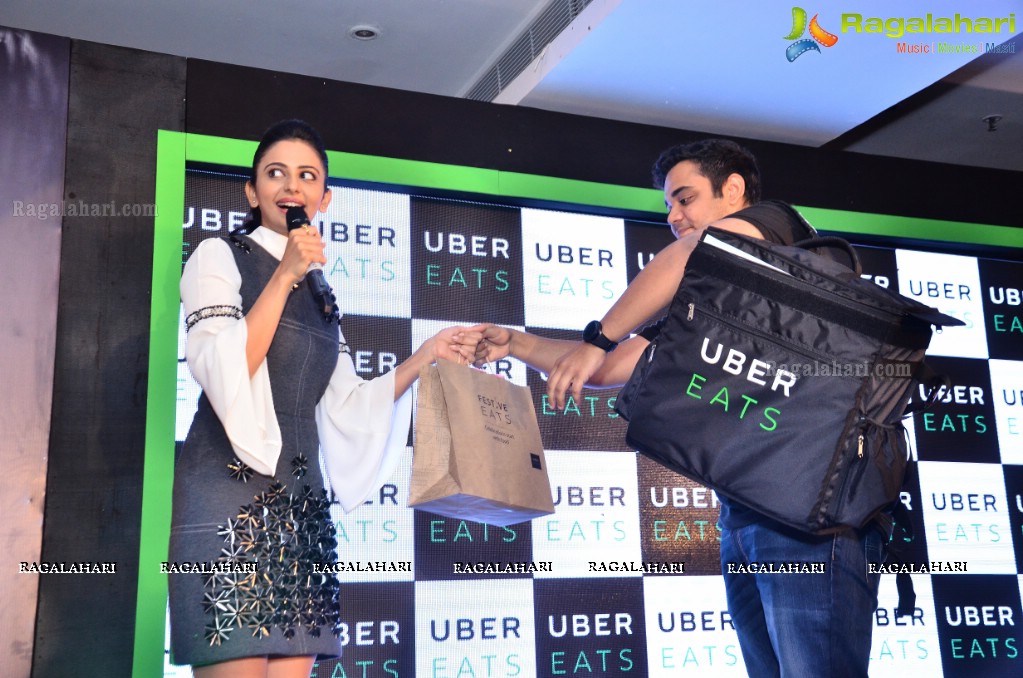 Rakul Preet Singh launches UberEATS at Taj Deccan