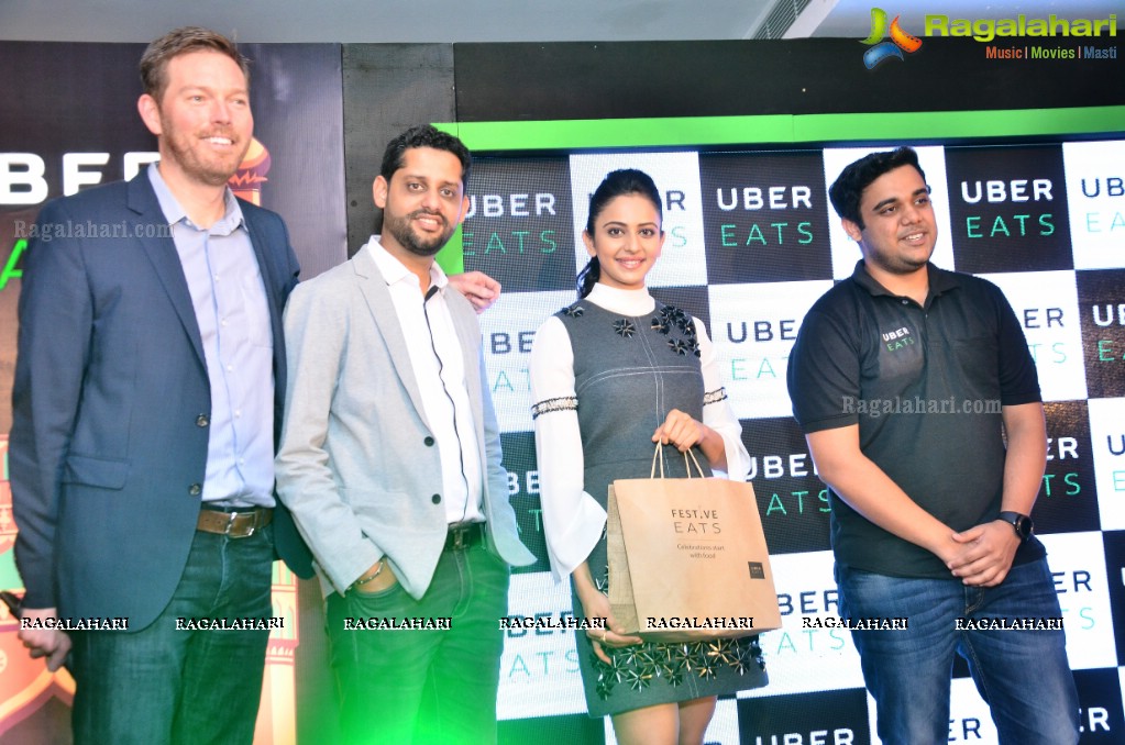 Rakul Preet Singh launches UberEATS at Taj Deccan