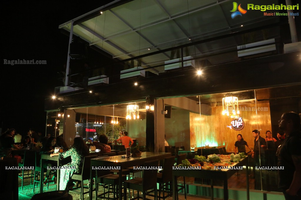 Up - The Roof Top Lounge Launch at AS Rao Nagar, Hyderabad