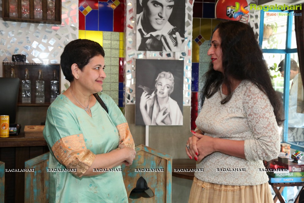 Compositions, Creative Words and Travelogue Book Launch by Dr. Vandana Deshmukh at Genuine Broaster Chicken, Hyderabad