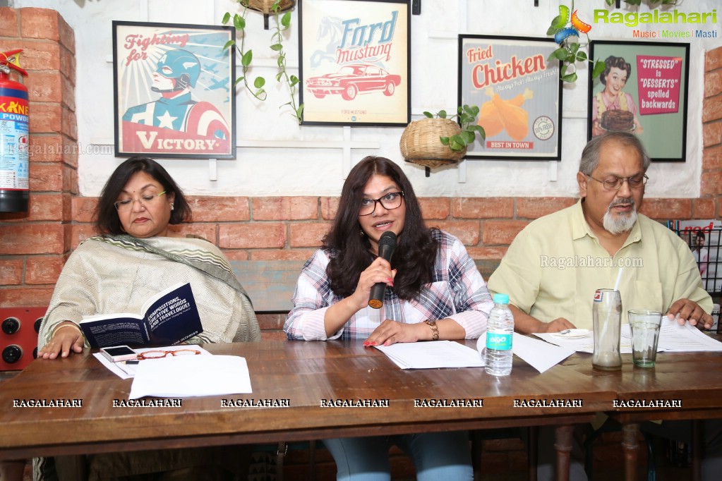 Compositions, Creative Words and Travelogue Book Launch by Dr. Vandana Deshmukh at Genuine Broaster Chicken, Hyderabad