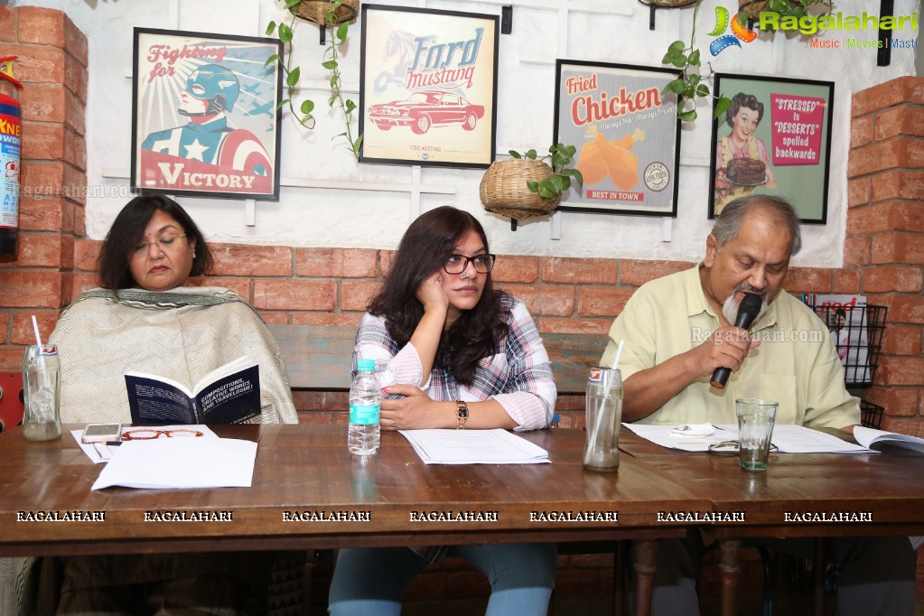 Compositions, Creative Words and Travelogue Book Launch by Dr. Vandana Deshmukh at Genuine Broaster Chicken, Hyderabad