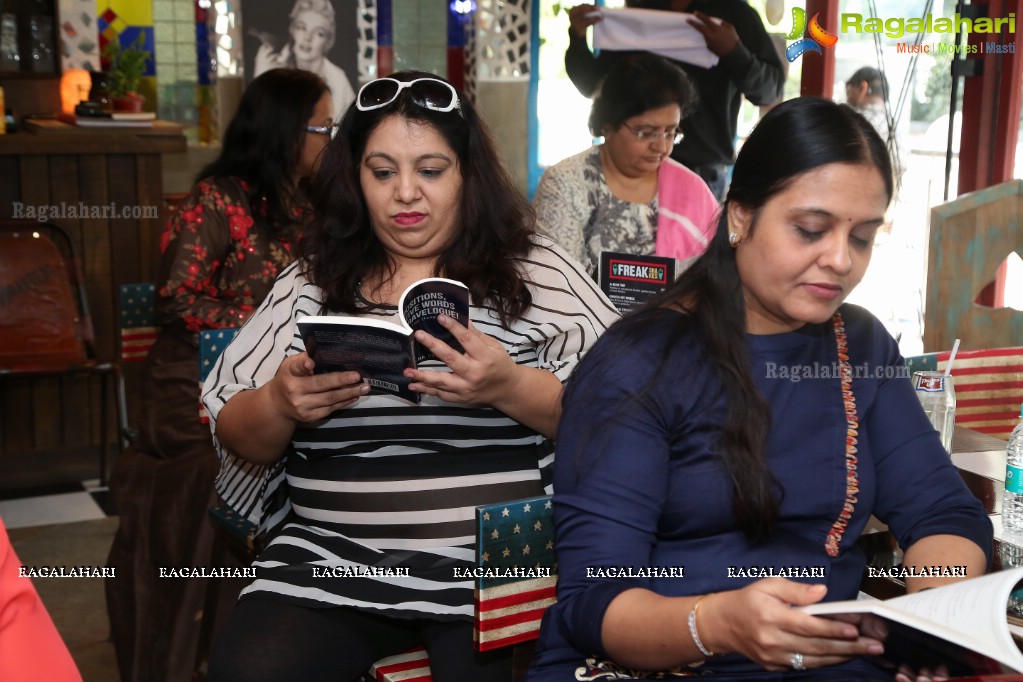 Compositions, Creative Words and Travelogue Book Launch by Dr. Vandana Deshmukh at Genuine Broaster Chicken, Hyderabad